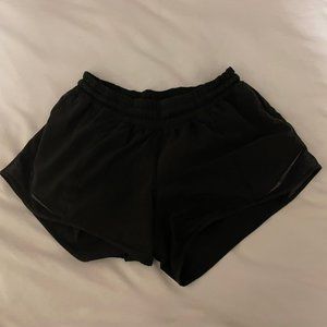 Lululemon Black Hotty Hot Shorts